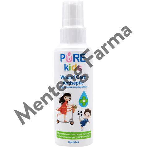 Pure Kids Wound Care Antiseptic 50 Ml Pembersih Luka Anak Apotek