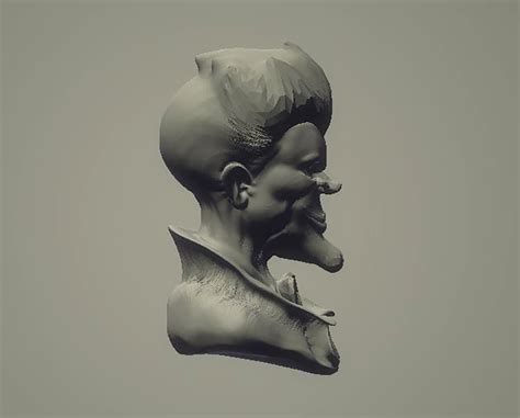 Joker Bust 3D Printing Model