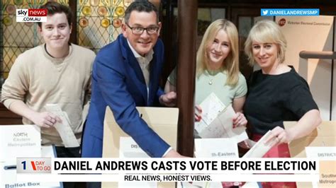 Victoria Election 2022 Daniel Andrews Forgoes Tradition Of Voting In