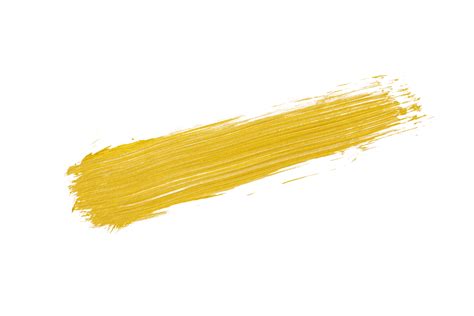 Gold Brush Stroke For Design Png Images