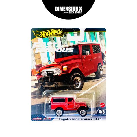 Hot Wheels Premium Toyota Land Cruiser FJ Fast And Furious Dimension X Geek Store