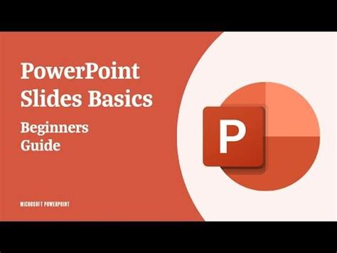 The Beginner S Guide To Microsoft Powerpoint Slides Basics Youtube