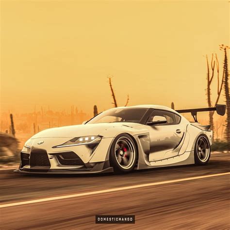 Widebody Toyota Supras Look Smokin Hot In Virtual Forza Horizon 5