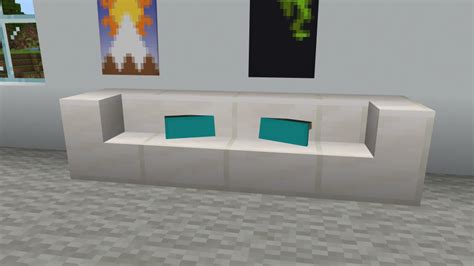 Minecraft Couches And Seating Designs Minecraft Furniture