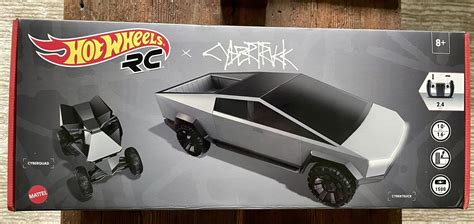 Hot Wheels 1 10 R C Tesla Cybertruck Cyberquad Limited IN HAND FREE