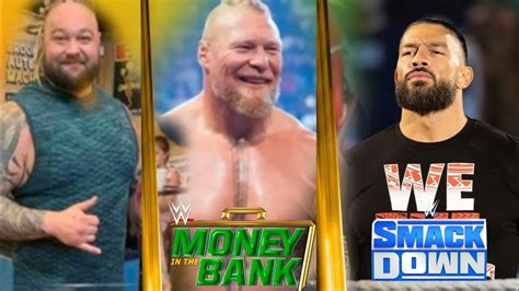 OMG Brock Lesnar MITB Roman Reigns Return SmackDown YouTube