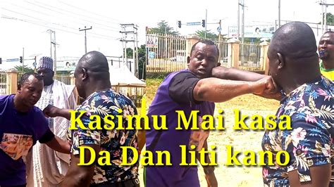 Dambe Tsakanin Kasimu Mai Kasa Da Dan Liti Na Kano Afilin Trenig YouTube