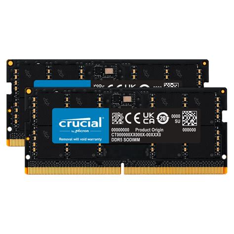 Crucial So Dimm Ddr Gb X Gb Mhz Cl Rx Pc Ram