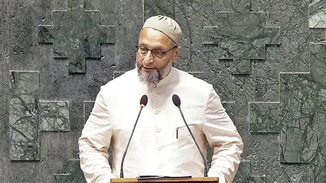 Can Asaduddin Owaisi Be Disqualified From Lok Sabha Over A Slogan Bjp