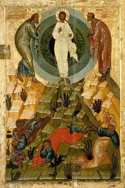 The Transfiguration of Our Lord, Russian icon from the Holy #12947520