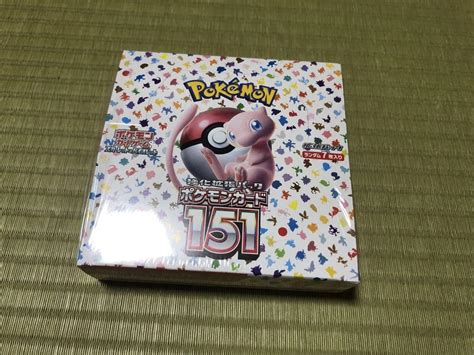 【新品シュリンク付き】ポケモンカードゲーム 拡張パック 151 1box