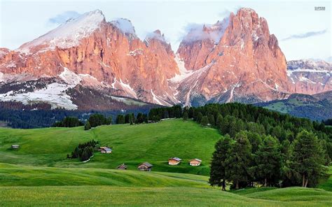 The Dolomites Italy Wallpapers Wallpaper Cave