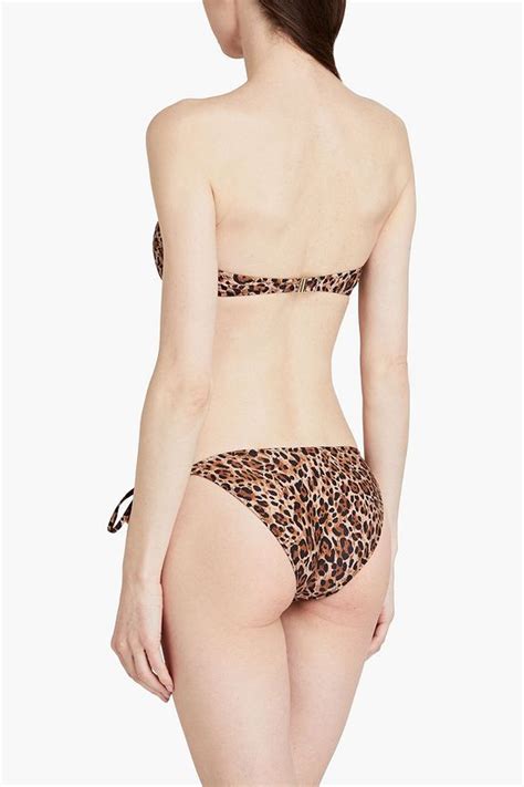 MELISSA ODABASH Florence Leopard Print Low Rise Bikini Briefs THE OUTNET