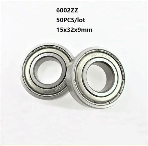 Discount 6002ZZ Bearing 6002Z 6002 Z ZZ 15*32*9mm Shielded Deep Groove ...