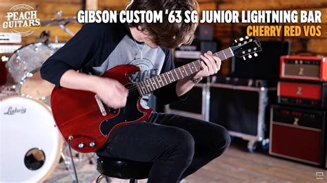 No Talking Just Tones Gibson Custom 1963 SG Junior Reissue