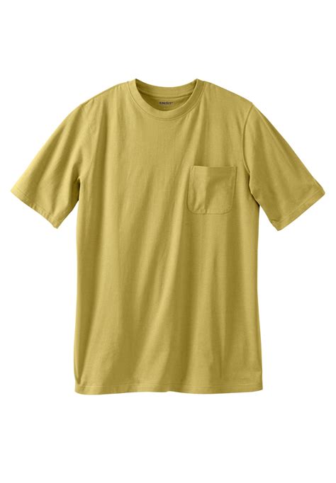 Kingsize Men's Big & Tall Shrink-Less™ Lightweight Longer-Length