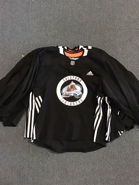 New Pro Stock Colorado Avalanche Adidas Practice Jerseys Size 58 No ...