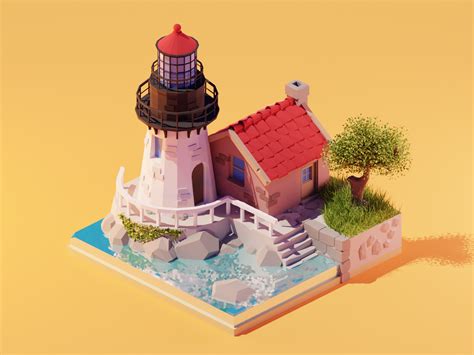 Lighthouse by Roman Klčo on Dribbble