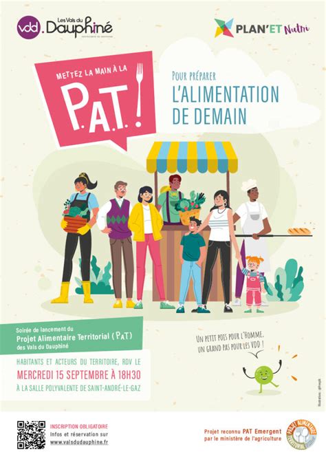 Projet Alimentaire territorial mettez la main à la PAT Vals du