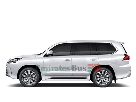 Lexus Lx Chauffeur Car Hire Dubai Emirates Bus Rental