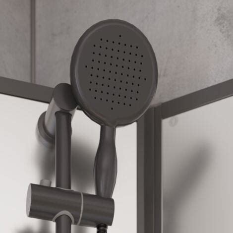 Cabine de douche intégrale avec porte coulissante verre 5 mm Cabine