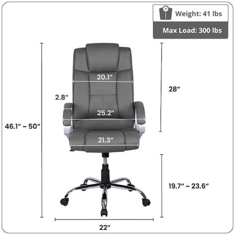 Office Chair Dimensions (Standard Sizes How To Choose), 44% OFF