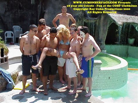 B Celeste Fun At The COHF Clubhouse Bonus Magazine Porn Pic