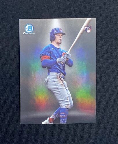 Bowman Chrome Bs Pete Crow Armstrong Spotlight Rookie Card Rc