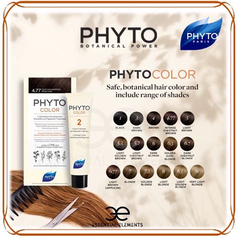 Phyto Phytocolor Permanent Botanical Hair Color Dye And Ammonia Free