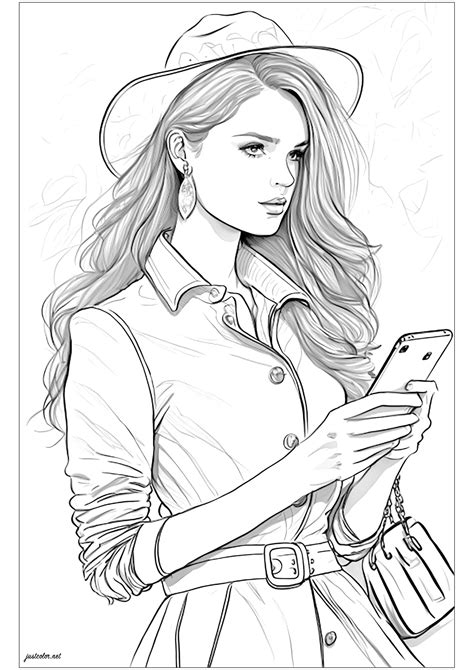 Cell Phone Coloring Page Mobile Phone Kiddicolour Here S A Fun