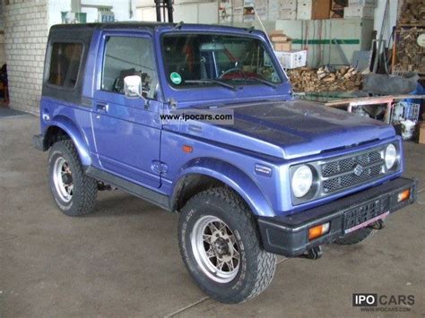 Suzuki Sj Samurai De Luxe Car Photo And Specs