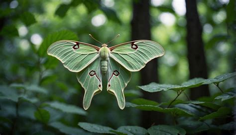 The Fascinating Luna Moth: Features and Characteristics