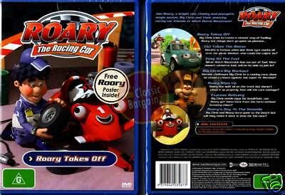 ROARY THE RACING CAR Volume 2 =Roary Takes Off= NEW DVD (Region 4 ...