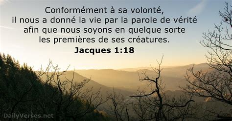 3 Mars 2023 Verset Biblique Du Jour Jacques 1 18 DailyVerses Net