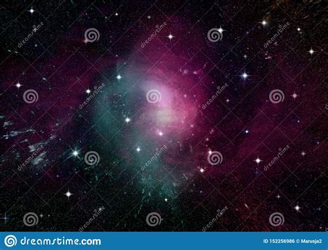 Galaxy Bezp atna Przestrze Ilustracji Ilustracja złożonej z spirala