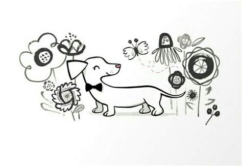 Color The Dachshund Dogs Artofit