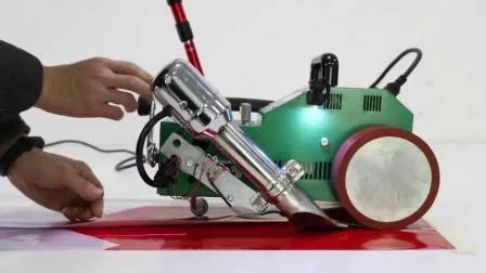 Tpo Pvc Roof Waterproofing Membrane Hot Air Welding Machine Tarpaulin Seaming Machine And