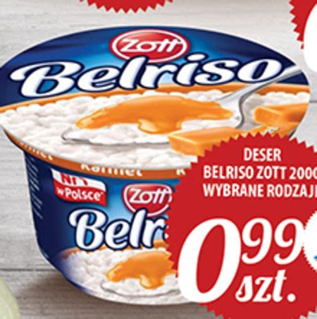 Deser Mleczny Belriso Taniej Promocja Delisso Ding Pl