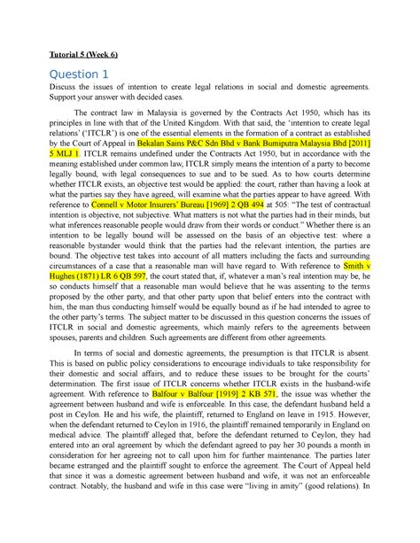 Contract Law Tut Read Up The Case Of Donoghue V Stevenson And