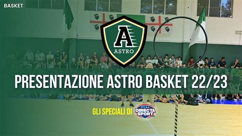 Basket Astro Cagliari Presentazione Stagione 2022 2023 YouTube