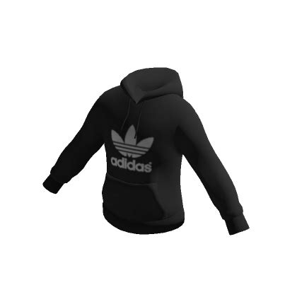 adidas Black Hoodie's Code & Price - RblxTrade