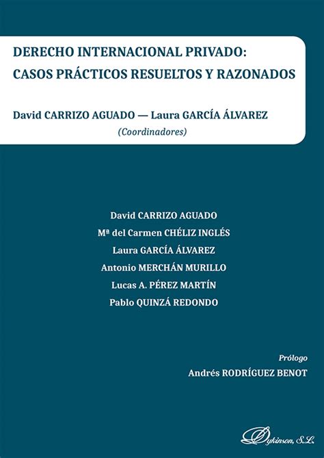 Librería Dykinson Derecho internacional privado casos prácticos