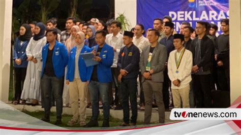 Pkc Pmii Jawa Timur Deklarasi Pemilu Aman Dan Damai