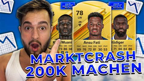 Ea Fc 24 So Machst Du Mit Dem Marketcrash Coins😱🔥in 2 Tagen 200k