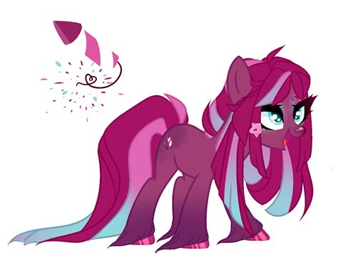 Mlp Next Gen Oc Pinkie Pie X Tempest Adoptable By Just Silvushka On