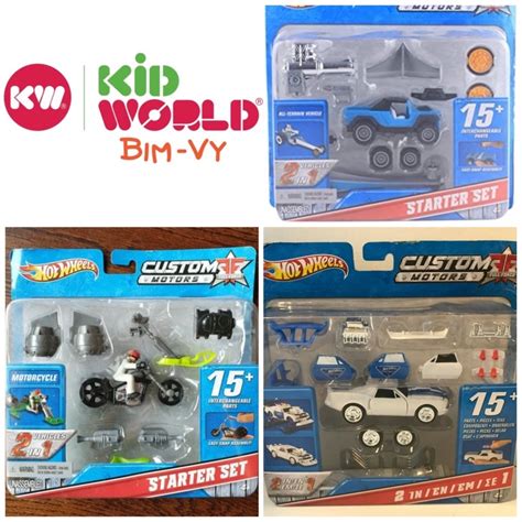 Xe M H Nh Hot Wheels Custom Motors Pack T L Shopee Vi T Nam