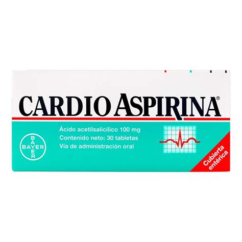 Cardioaspirina Mg Tabletas Farmaprime