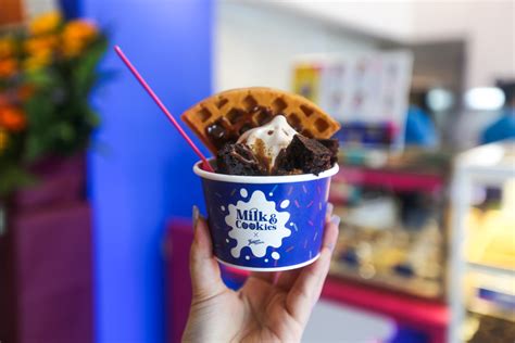 Newly Opened Milk And Cookies X Famous Amos Has Cookie Soft Serve And Apple