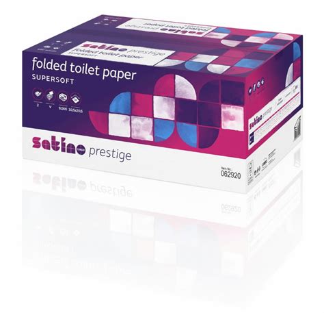 Toilet Paper Single Sheet Supersoft 2 Ply Satino By WEPA Toilet