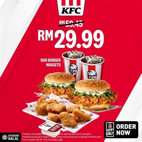 Jul Onward Kfc Jimat App Clusive Promotion Everydayonsales